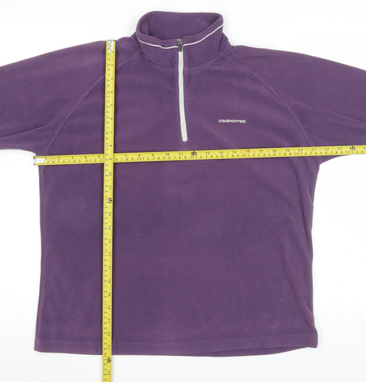 Womens UK Size 14 Craghoppers Purple Pullover Sweatshirt