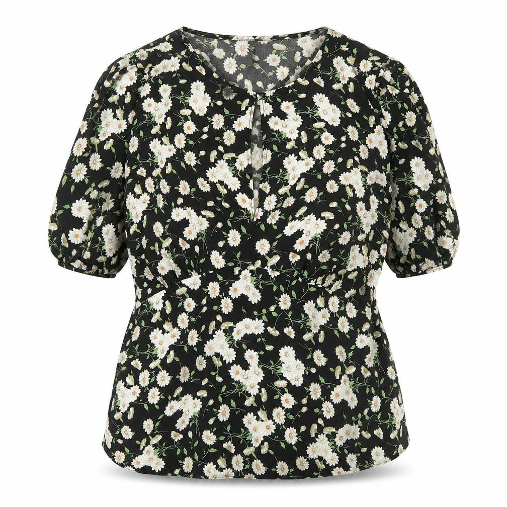 Womens UK Size 14 Miss Selfridge Black Tunic Blouse