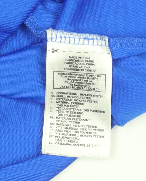 Mens UK Size M Reebok Blue Gym & Training Running & Jogging Football CrossFit T-