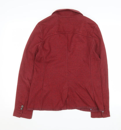 Womens UK Size 12 Lands' End Regular Red Blazer