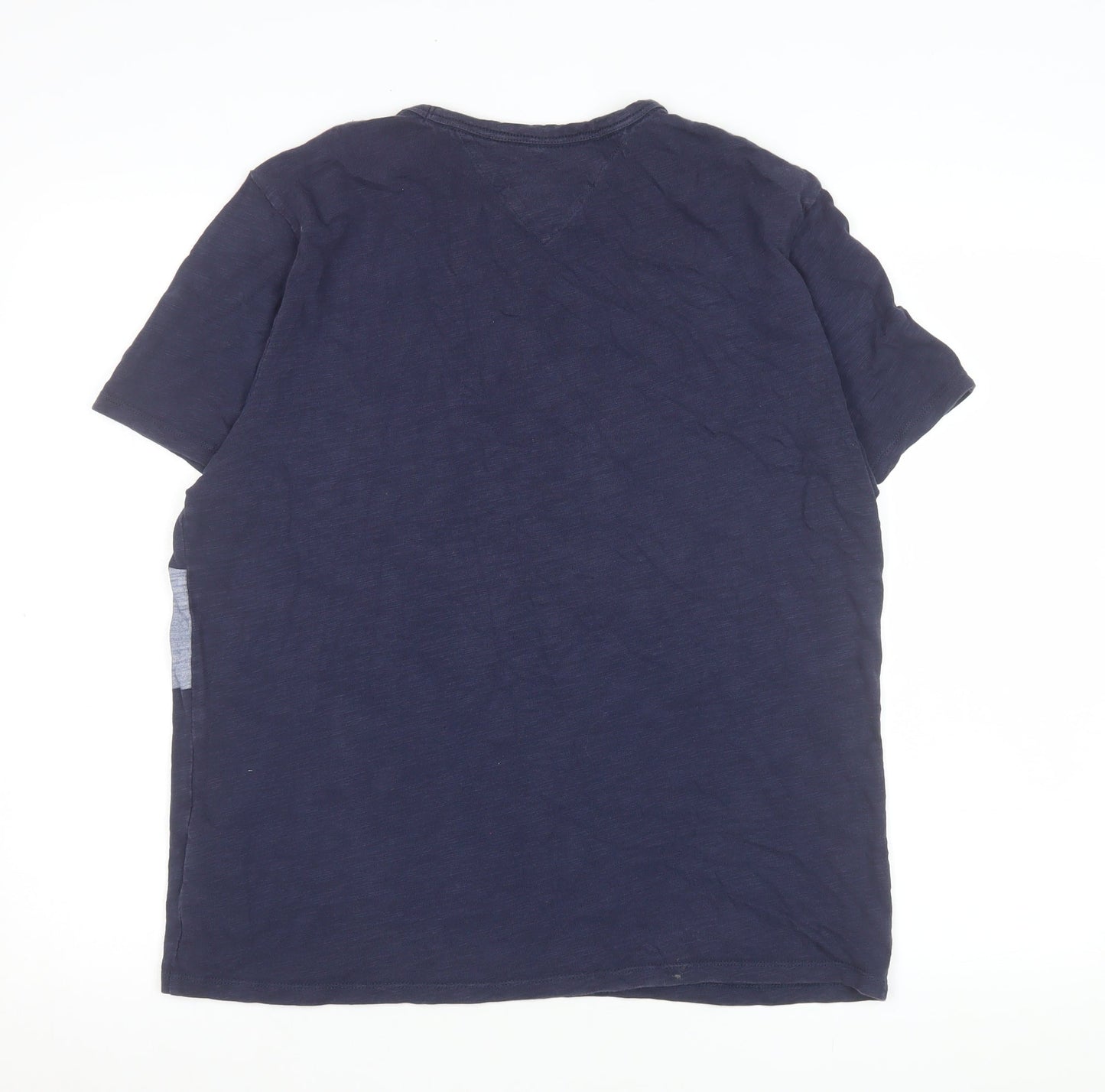 Mens UK Size M Tommy Hilfiger Blue  T-Shirt
