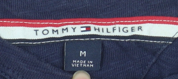 Mens UK Size M Tommy Hilfiger Blue  T-Shirt