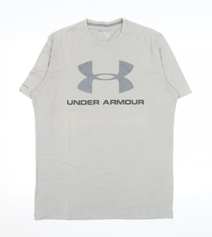 Mens UK Size M Under armour Grey  T-Shirt
