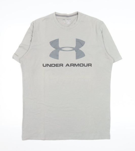 Mens UK Size M Under armour Grey  T-Shirt
