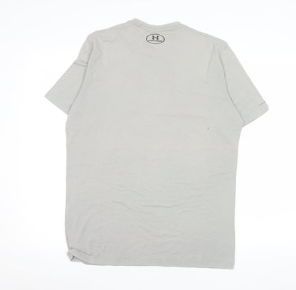 Mens UK Size M Under armour Grey  T-Shirt