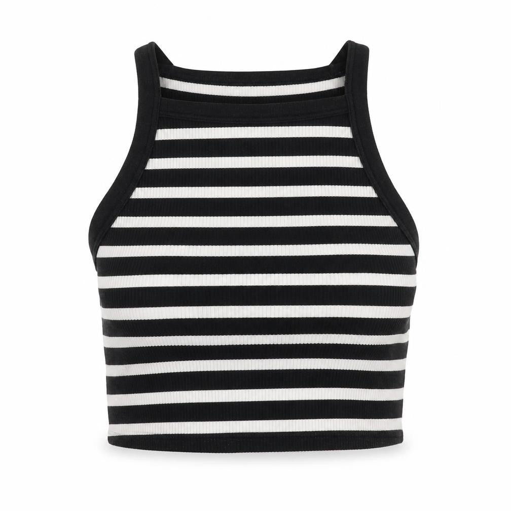 Womens UK Size XS Dunnes Black Cropped Tank