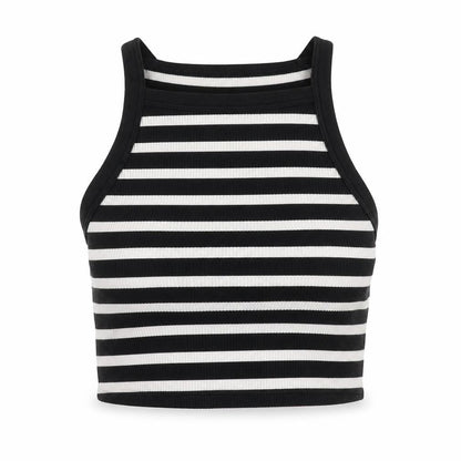 Womens UK Size XS Dunnes Black Cropped Tank