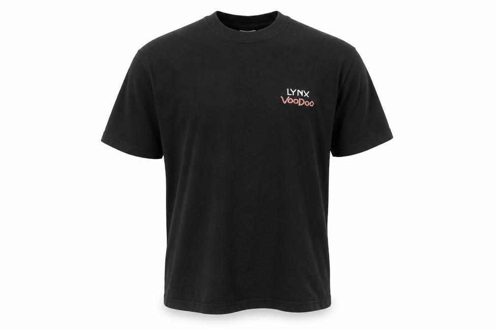 Mens UK Size L Fruit of the Loom Black  T-Shirt