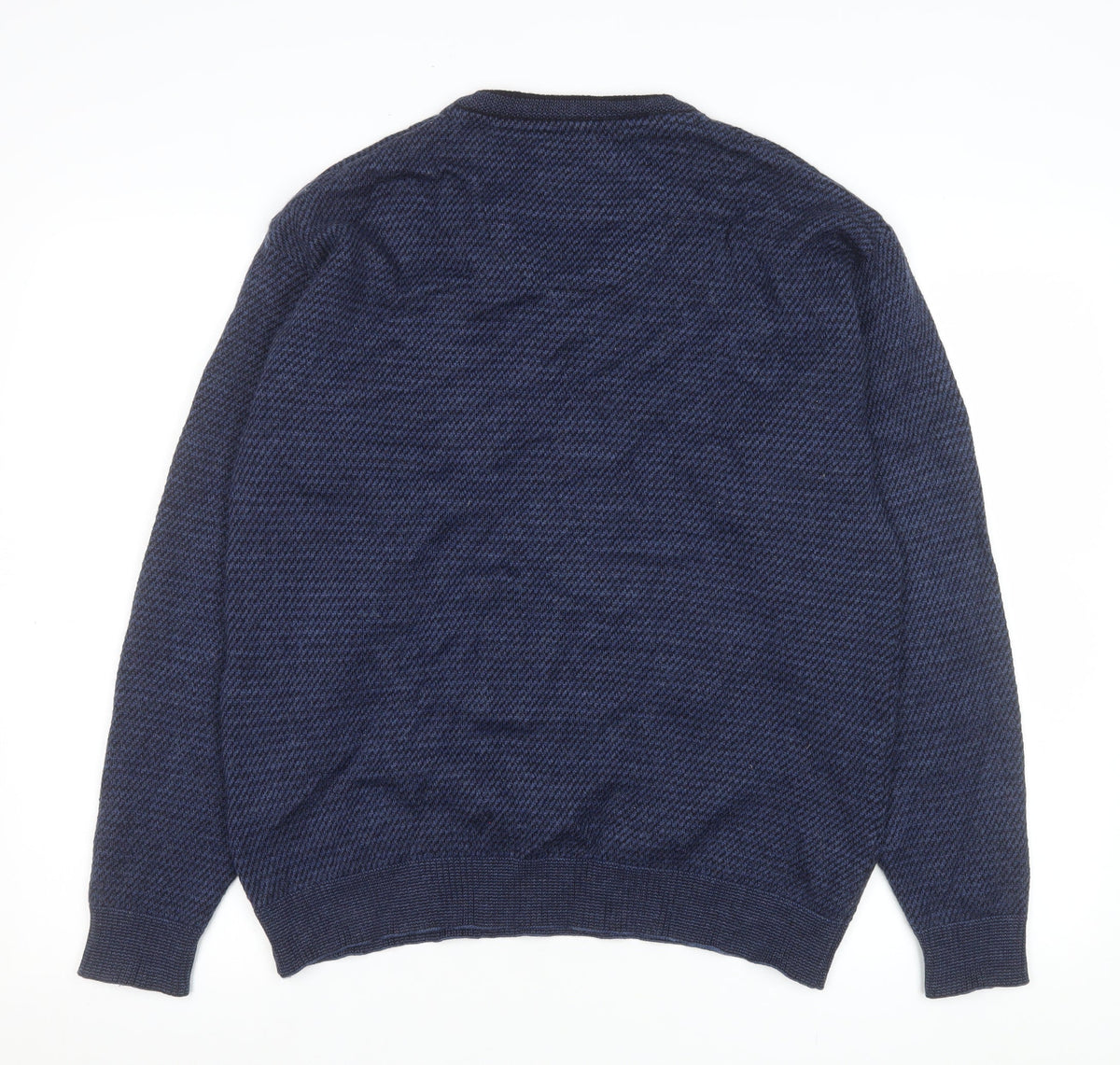 Mens UK Size L Kellerman Blue Pullover Jumper