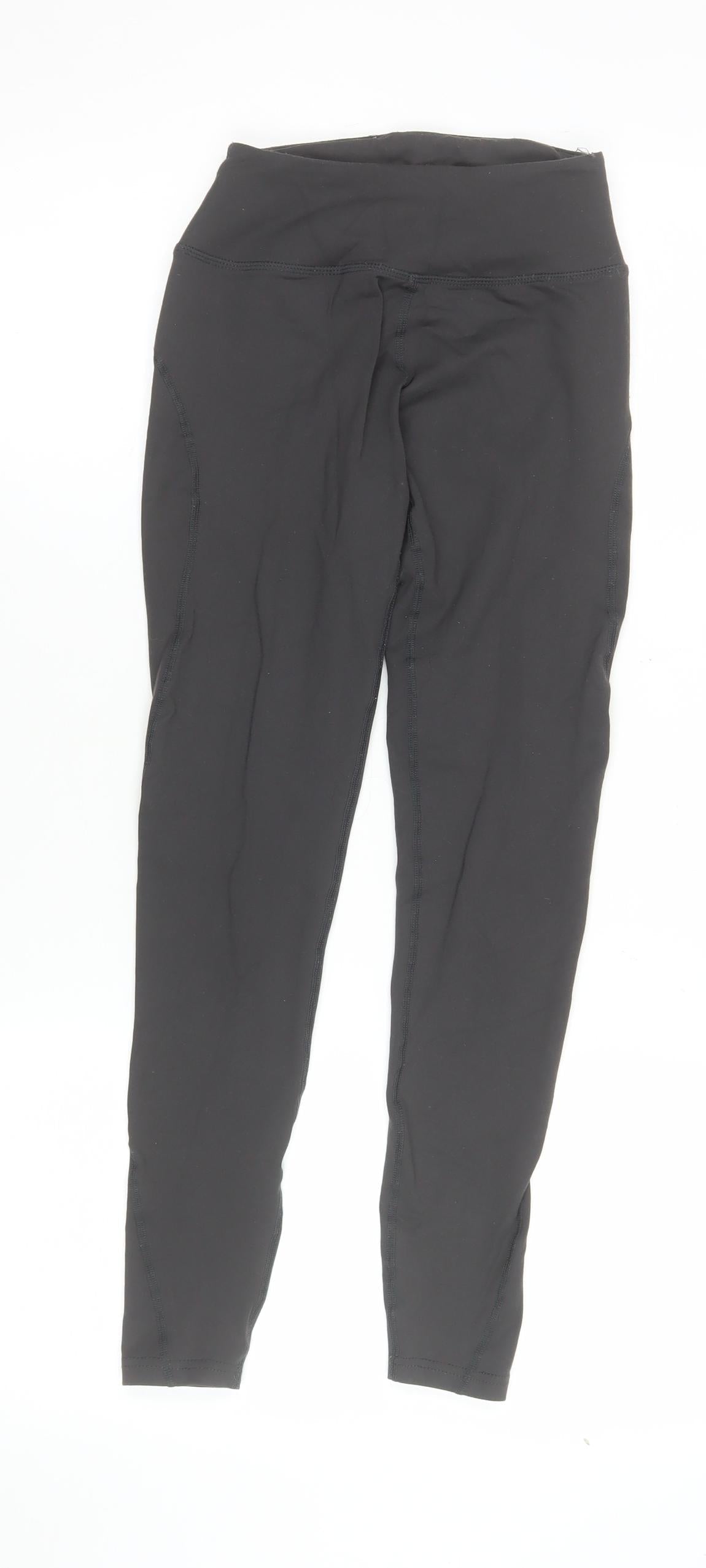 Womens UK Size XS Myprotein Slim Fit Leggings Black Leggings
