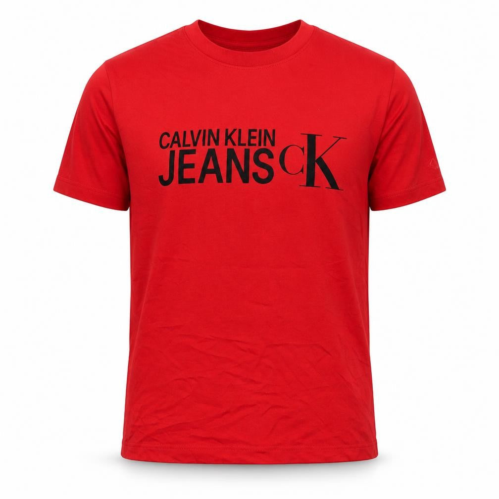 Mens UK Size M Calvin Klein Red  T-Shirt