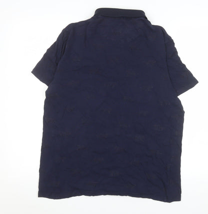 Mens UK Size L Ted Baker 100% Cotton Polo Shirt