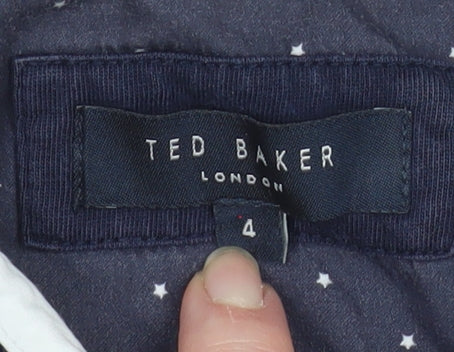 Mens UK Size L Ted Baker 100% Cotton Polo Shirt