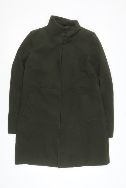 Womens UK Size 12 Atmosphere Green Overcoat
