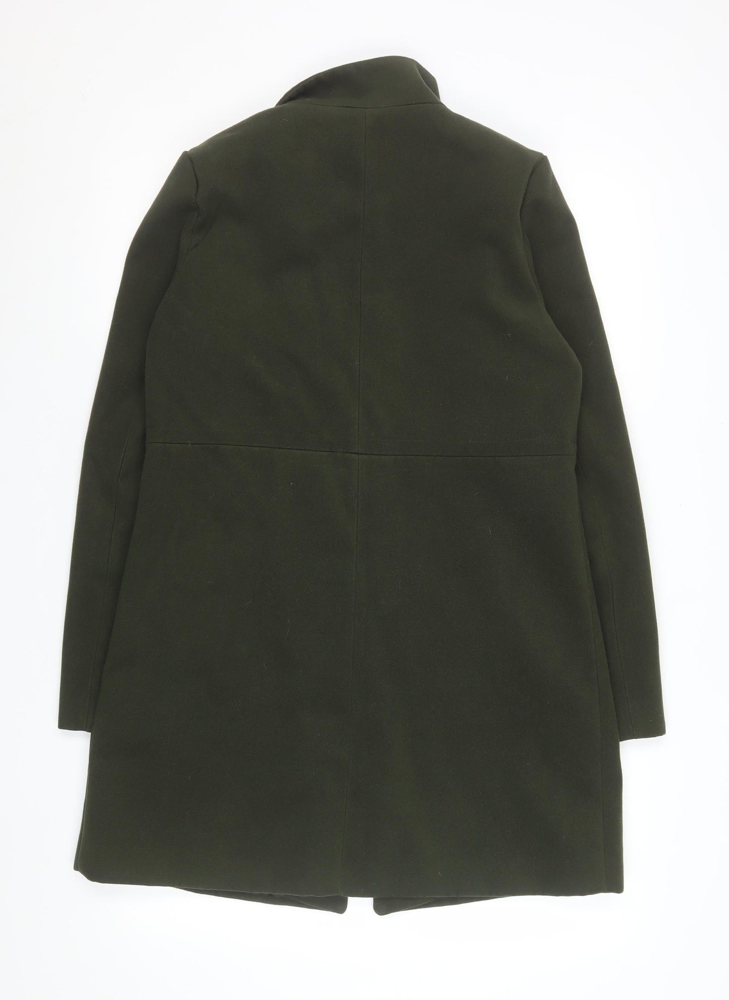 Womens UK Size 12 Atmosphere Green Overcoat