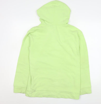 Womens UK Size XL PUMA Green Pullover Hoodie