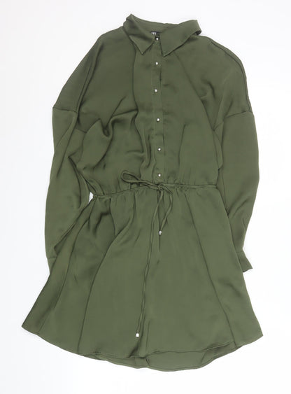 Womens UK Size S Zara Shirt Dress