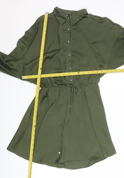 Womens UK Size S Zara Shirt Dress
