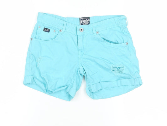 Womens UK Size 6 Superdry Regular Fit Chino Shorts
