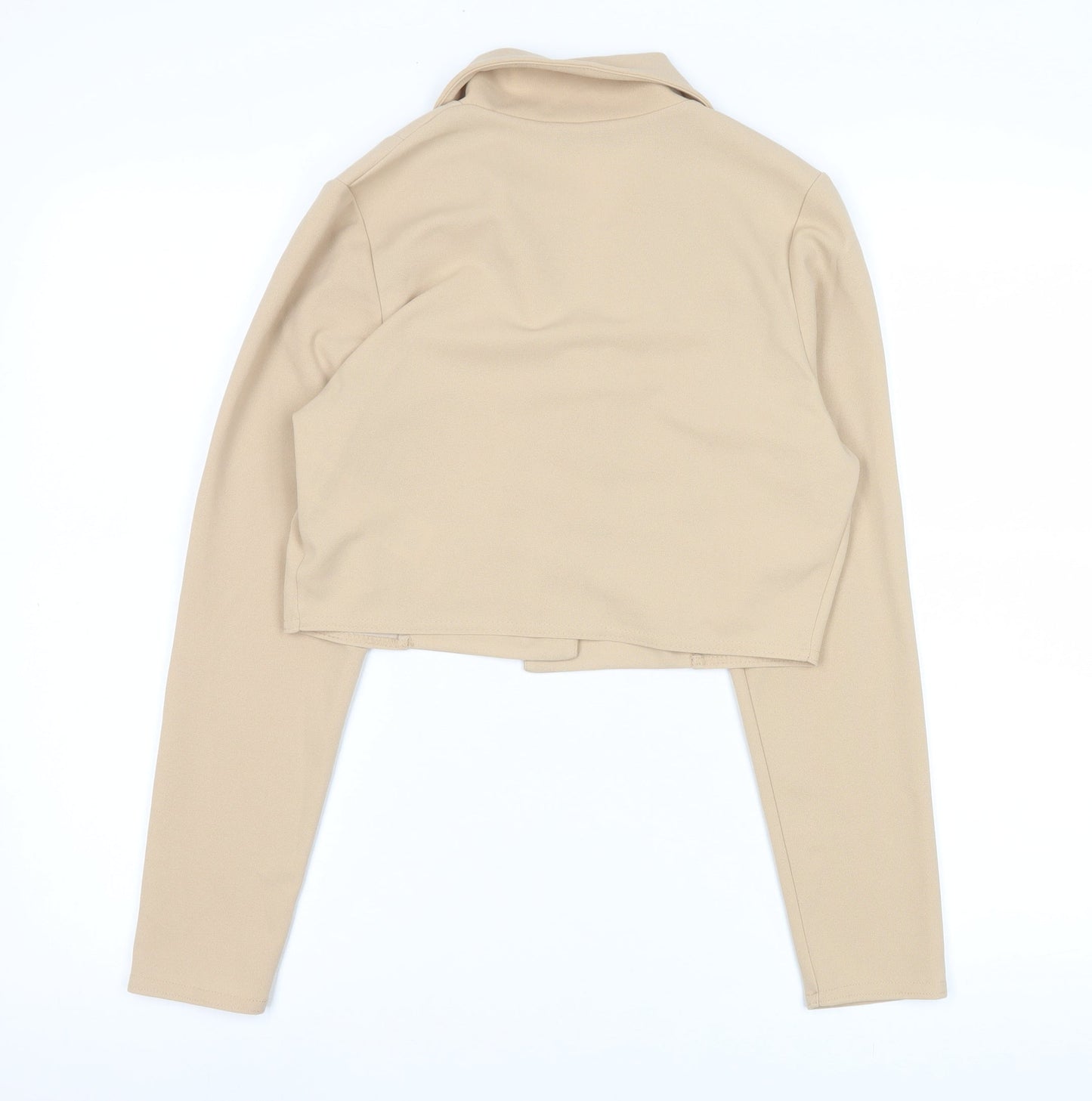 Womens UK Size 8 Quiz Regular Beige Suit Jacket