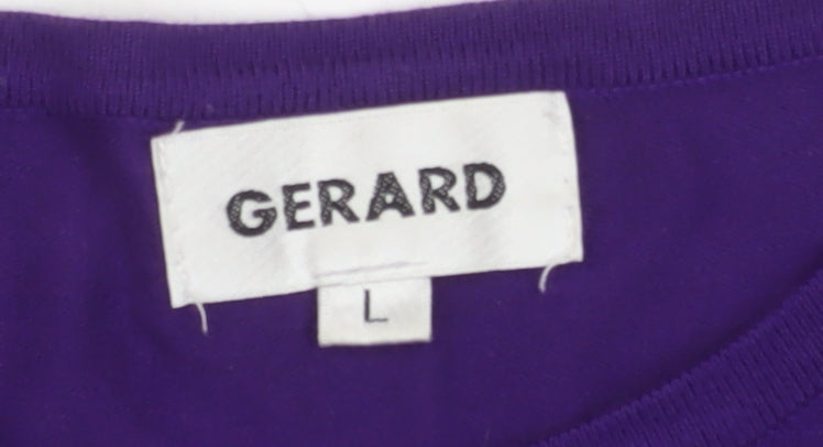 Womens UK Size L Gerard Purple Pullover Sweatshirt