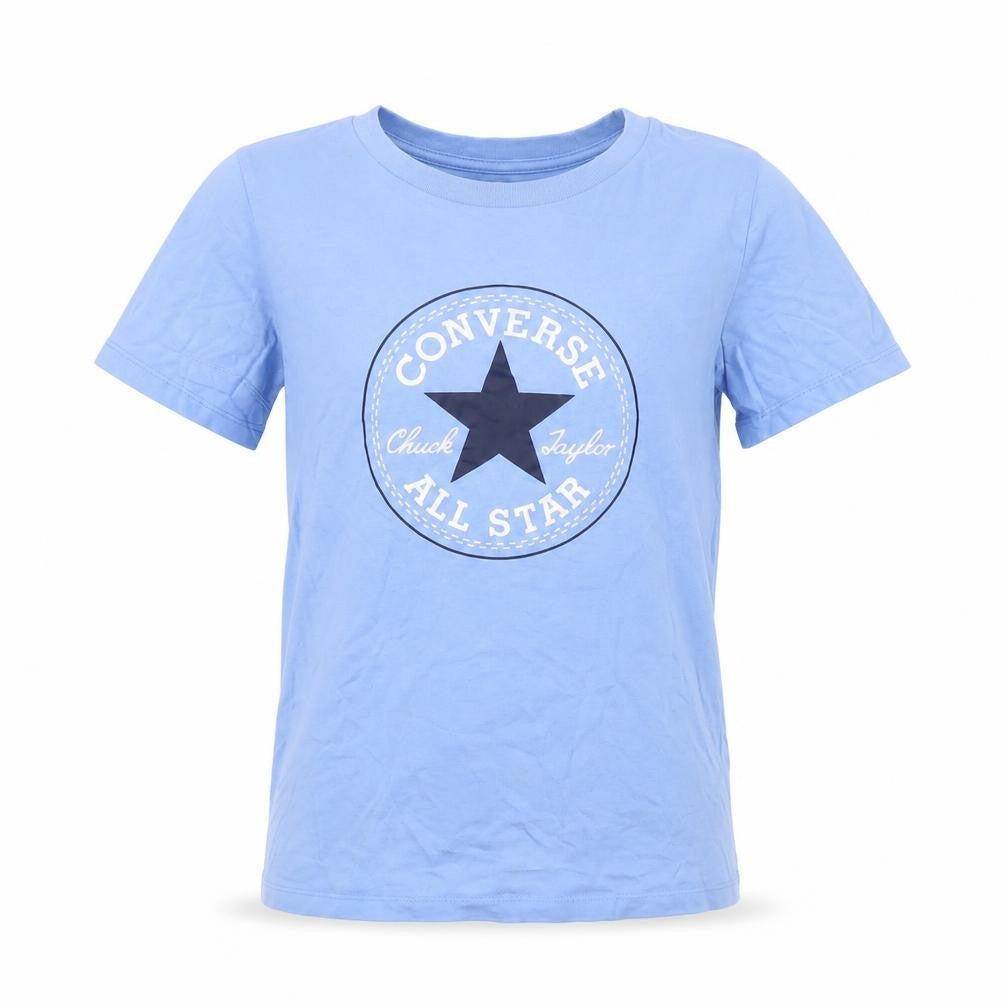 Boys UK Size S Converse Blue BasicJersey T-Shirt