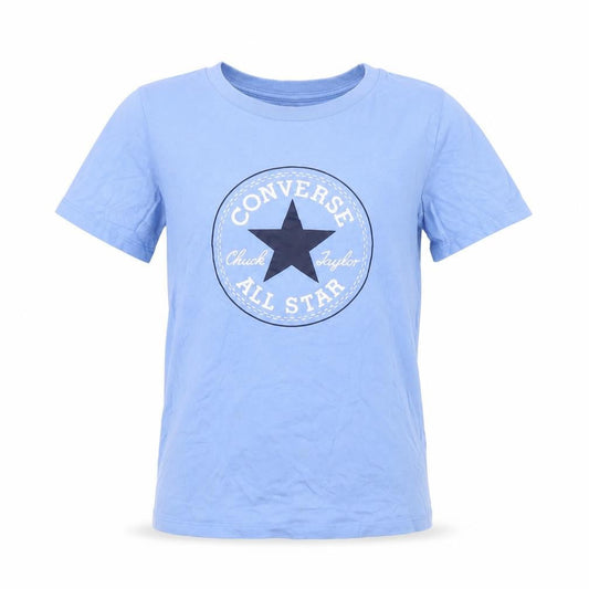 Boys UK Size S Converse Blue BasicJersey T-Shirt