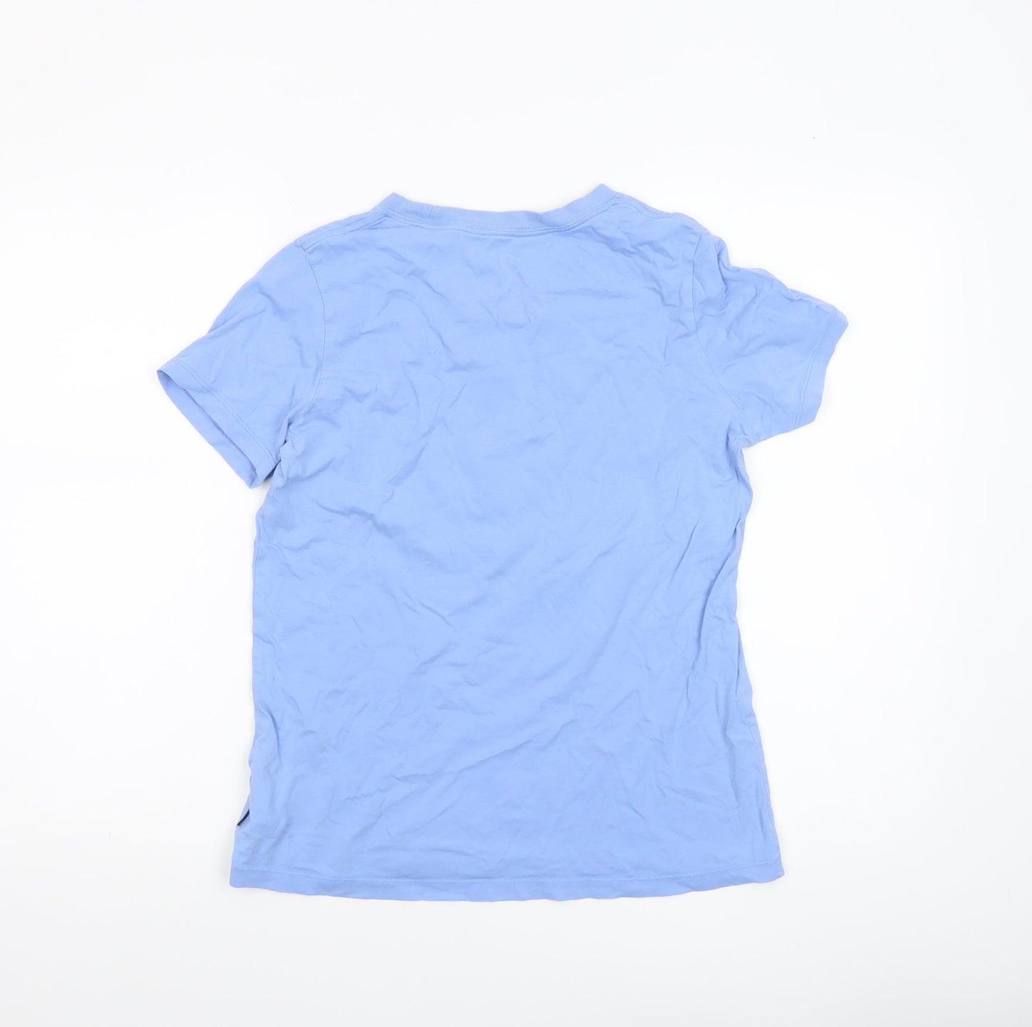 Boys UK Size S Converse Blue BasicJersey T-Shirt