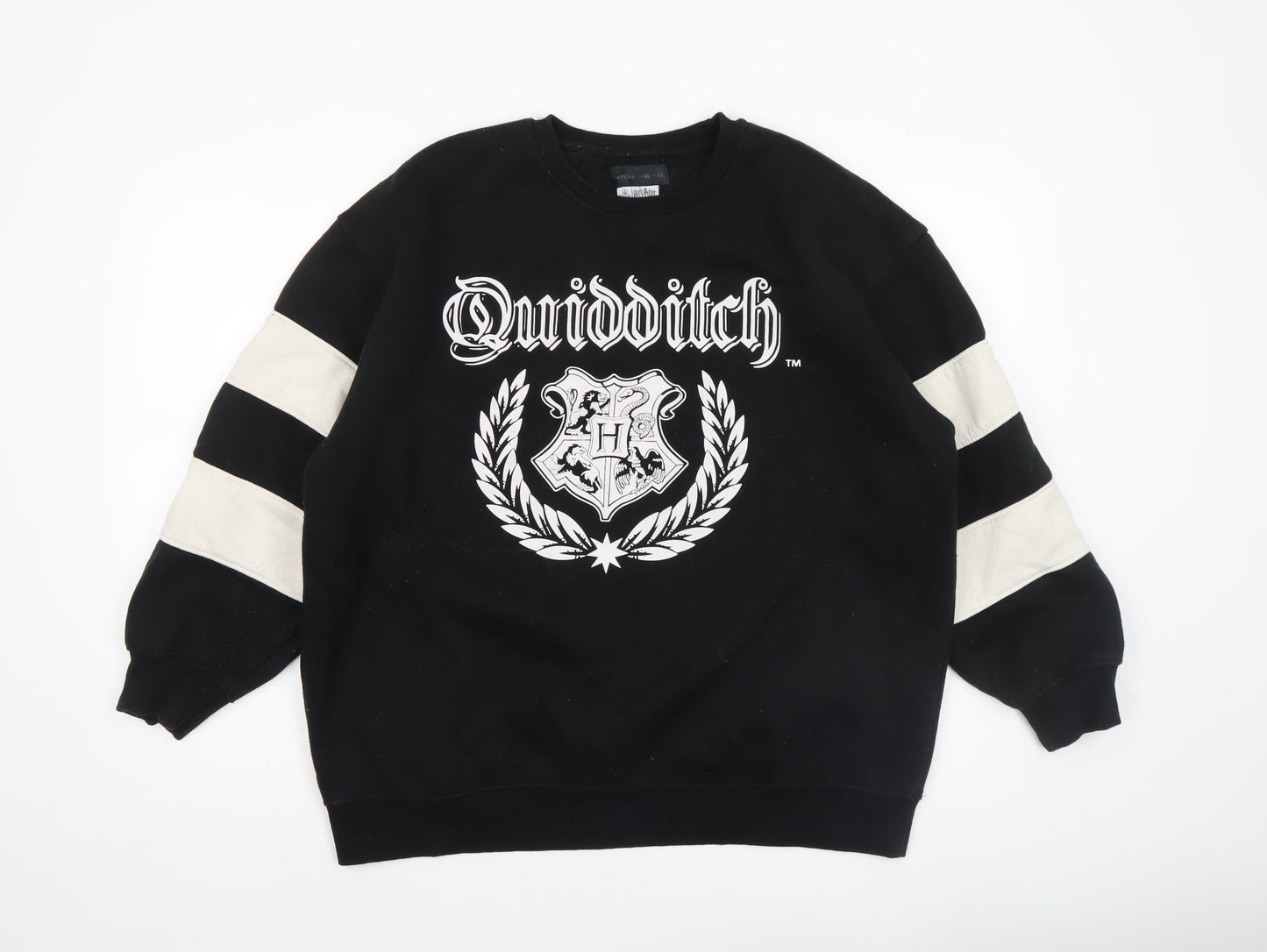 Mens UK Size XL Lefties Black Pullover Sweatshirt