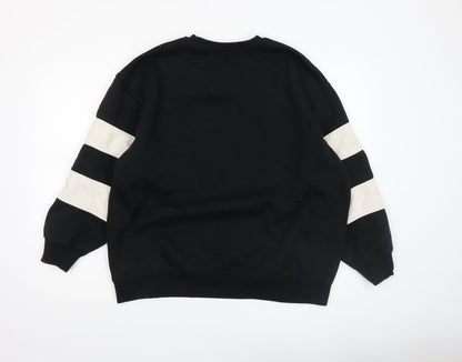 Mens UK Size XL Lefties Black Pullover Sweatshirt