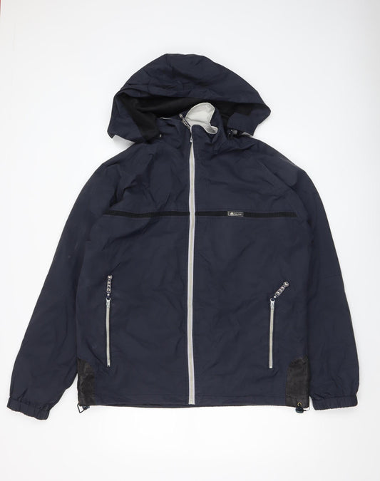 Mens UK Size 2XL Kaierlai Blue Windbreaker Coat