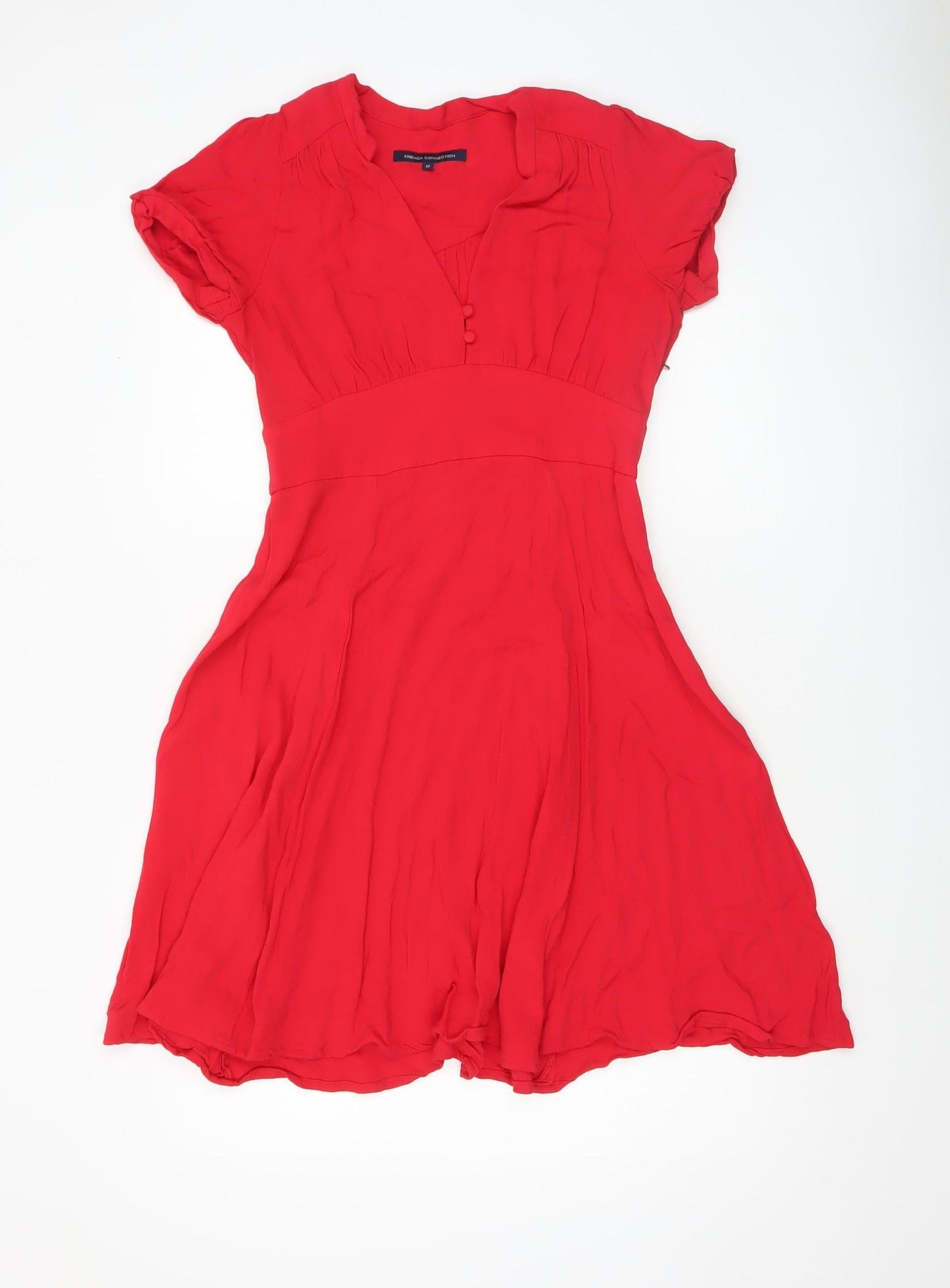 Womens UK Size 12 French Connection Fit & Flare Dress
