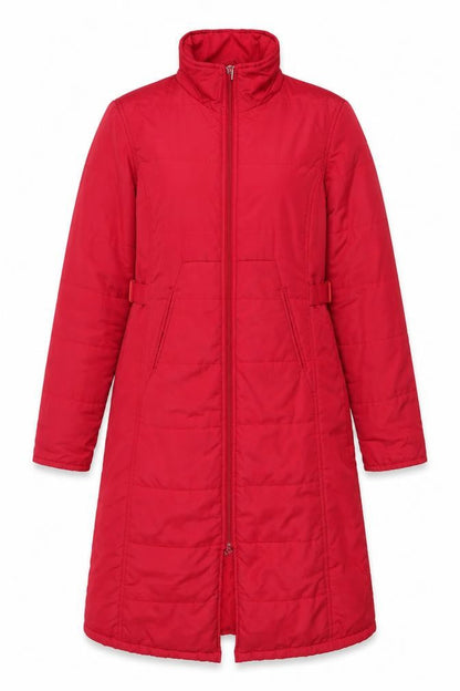 Womens UK Size 8 Xdye Red Puffer Jacket