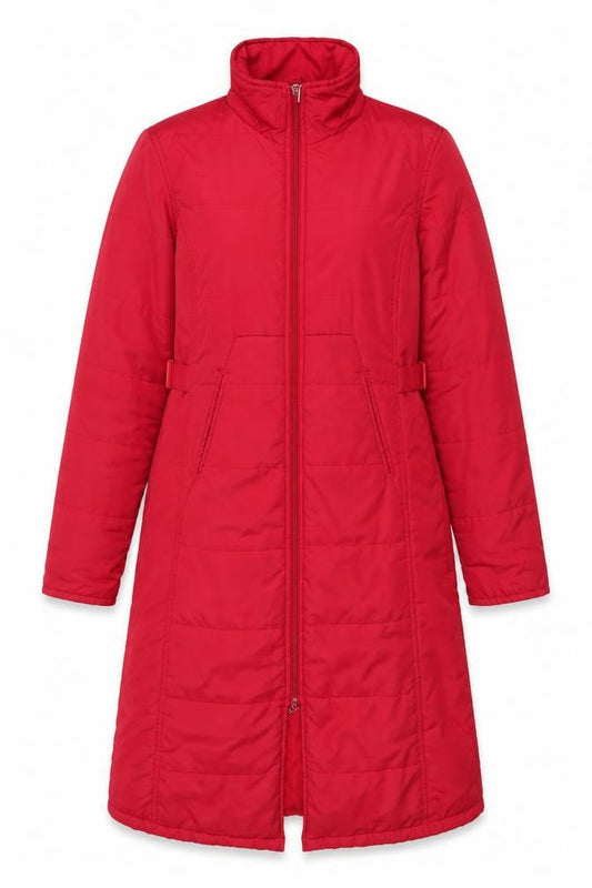 Womens UK Size 8 Xdye Red Puffer Jacket