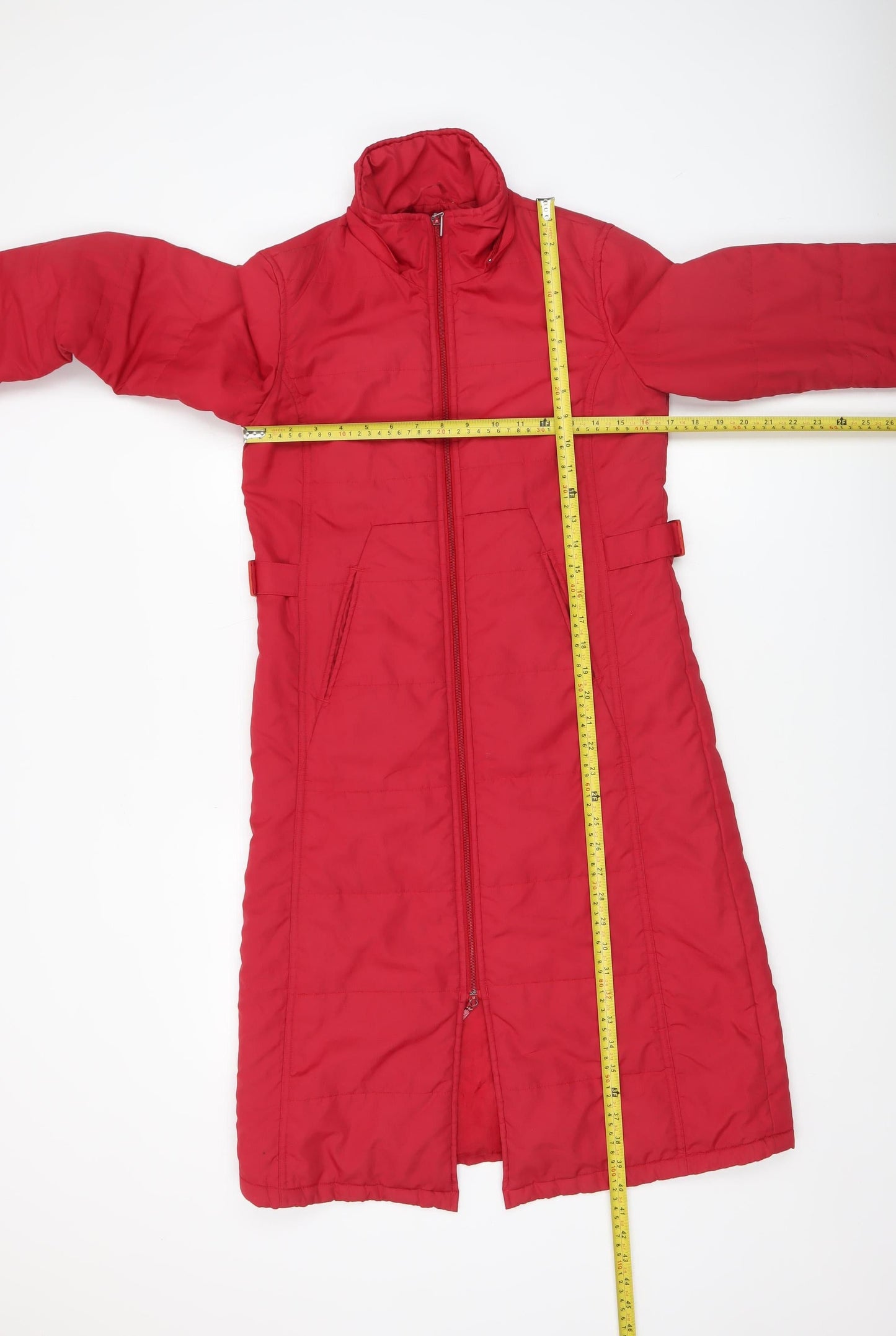 Womens UK Size 8 Xdye Red Puffer Jacket