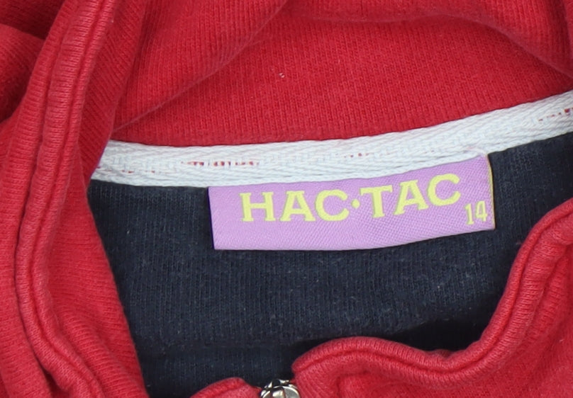Womens UK Size 14 HAC TAC Red Basic Jacket