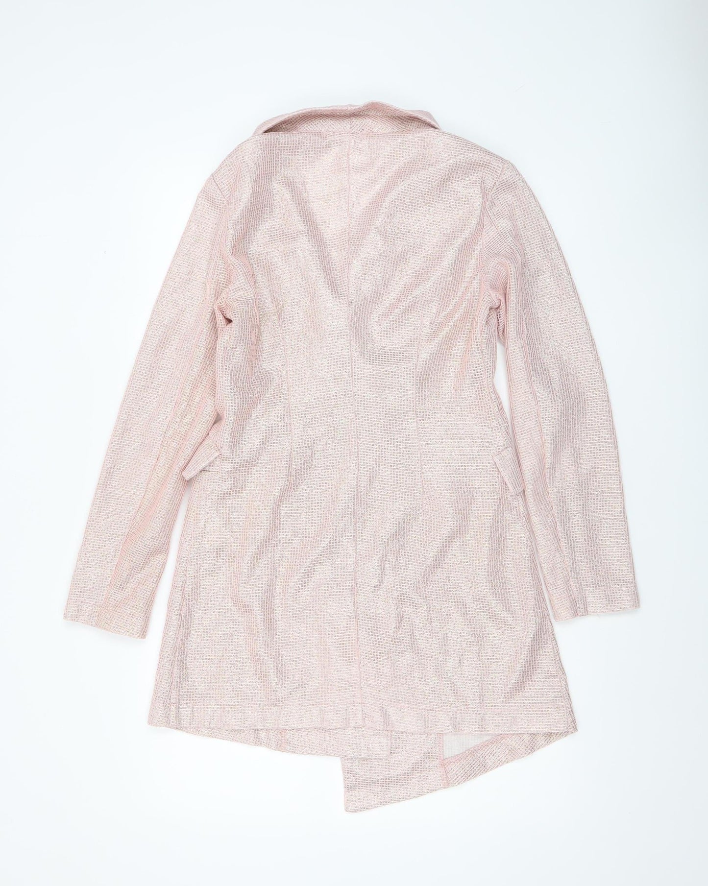 Womens UK Size 10 PRETTYLITTLETHING Pink Basic Jacket