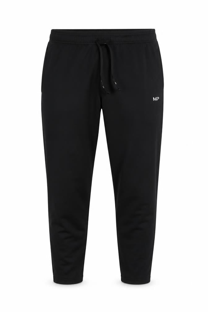 Mens UK Size L MP Regular Fit Jogger Black Trousers