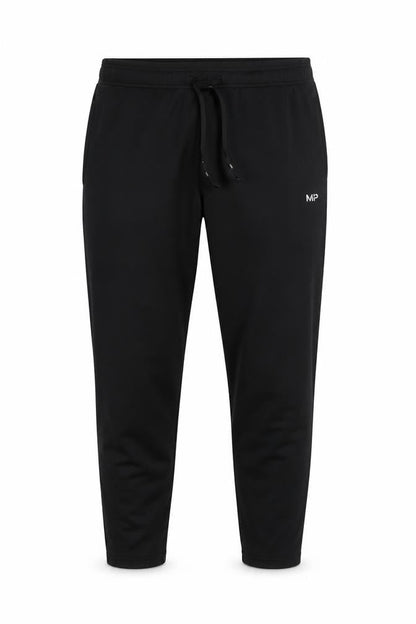 Mens UK Size L MP Regular Fit Jogger Black Trousers