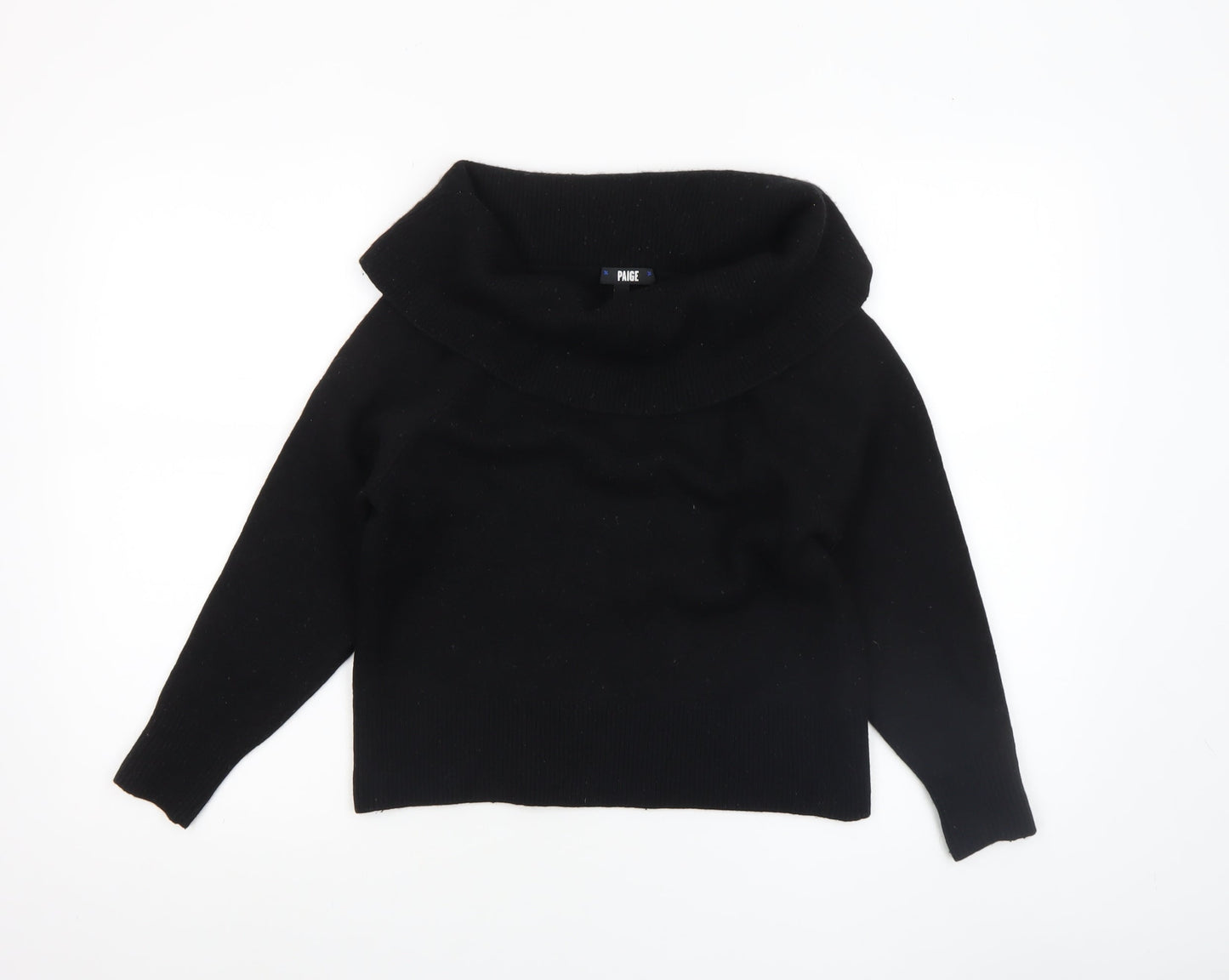 Womens UK Size S Paige Black Pullover Jumper