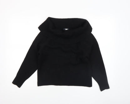 Womens UK Size S Paige Black Pullover Jumper