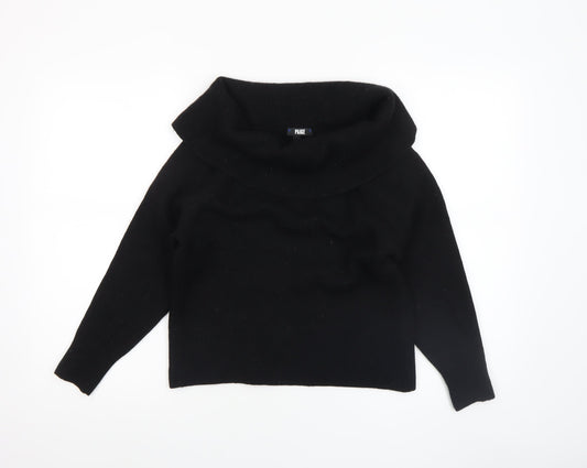Womens UK Size S Paige Black Pullover Jumper