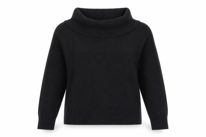 Womens UK Size S Paige Black Pullover Jumper