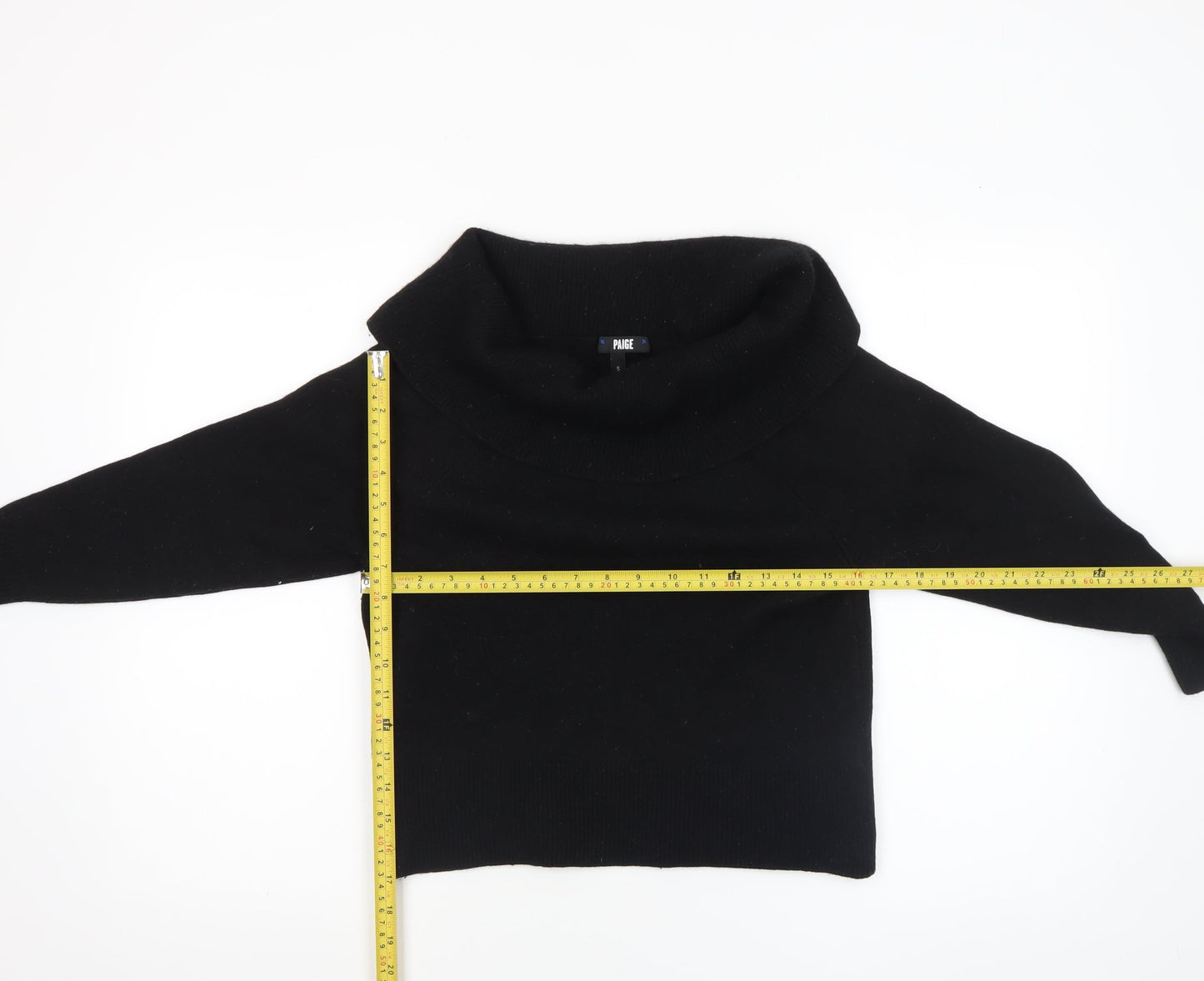 Womens UK Size S Paige Black Pullover Jumper