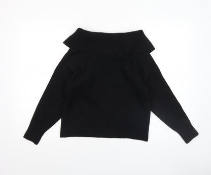 Womens UK Size S Paige Black Pullover Jumper