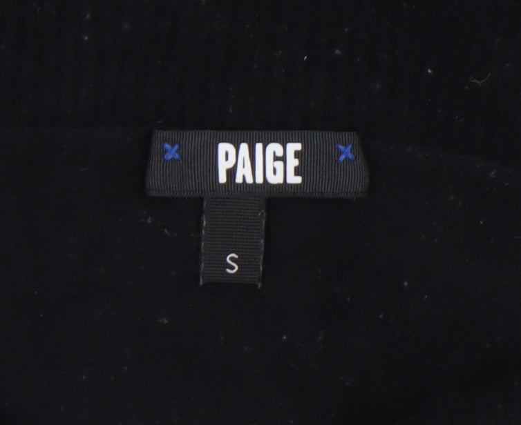 Womens UK Size S Paige Black Pullover Jumper