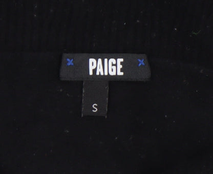 Womens UK Size S Paige Black Pullover Jumper
