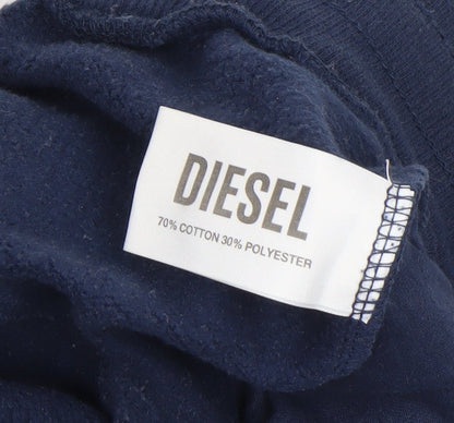 Mens UK Size M Diesel Regular Fit Jogger Blue Trousers