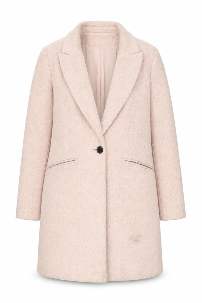 Womens UK Size 12 friends like these... Pink Overcoat