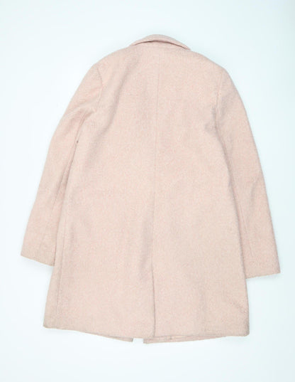 Womens UK Size 12 friends like these... Pink Overcoat